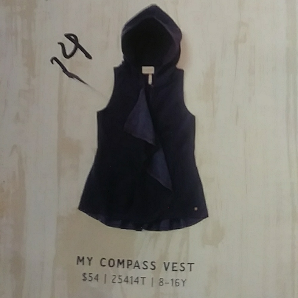 My compass vest tween 14